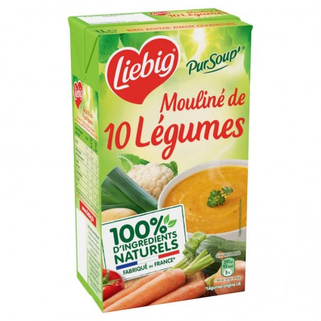 PURSOUP' Mouliné de 10 légumes variés 1L