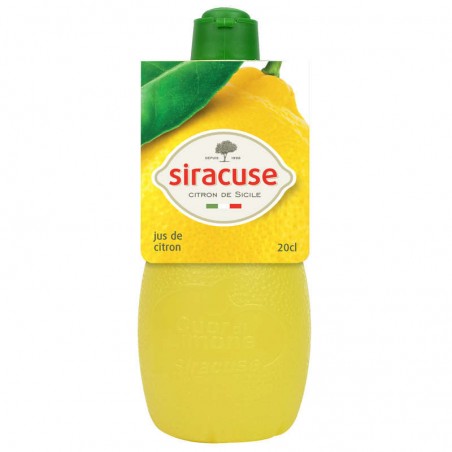 SIRACUSE Jus de citron 20cl